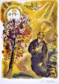 Moses und der brennende Busch Zeitgenosse Marc Chagall